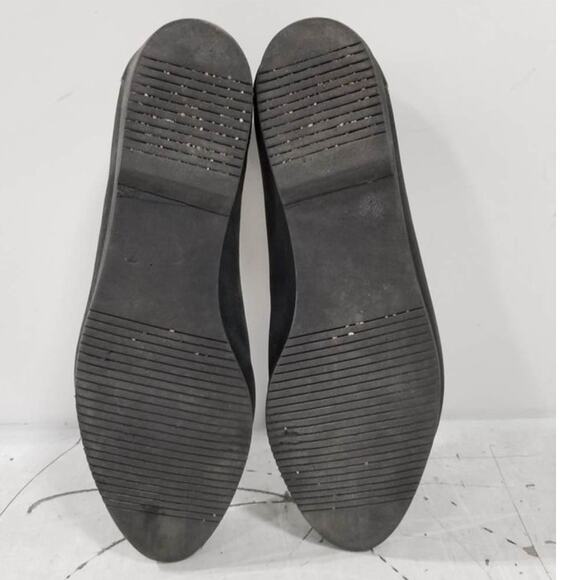 Salvatore Ferragamo Leather Suede Embroidered Flats Size 8 - Picture 4 of 6